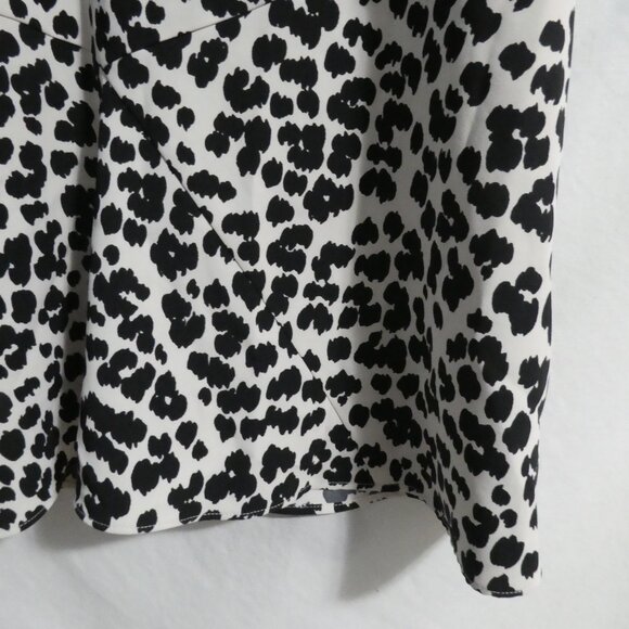 LOFT | size 10 | Leopard Print | Long Sleeve Dress - Picture 10 of 16